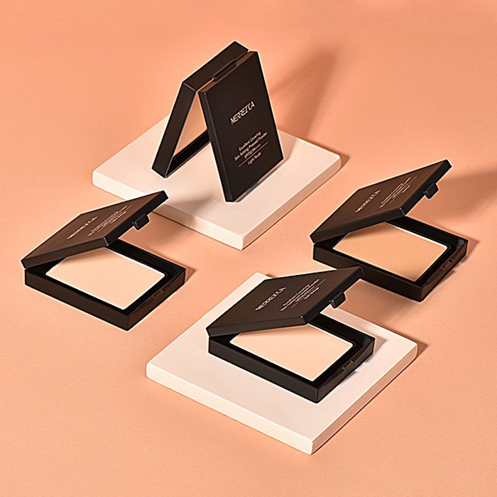 แป้งพัฟ Merrez'ca Excellent Covering Skin Setting Pressed Powder